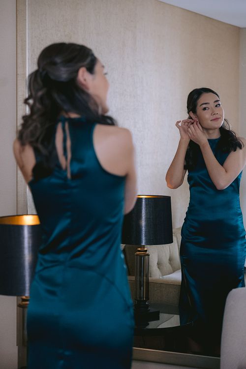 Bride Getting Ready