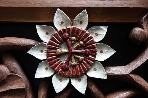 The Passion Flower finished and painted