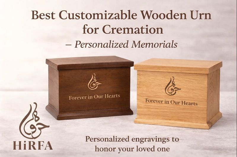 Best Customizable Wooden Urn for Cremation – Personalized Memorials