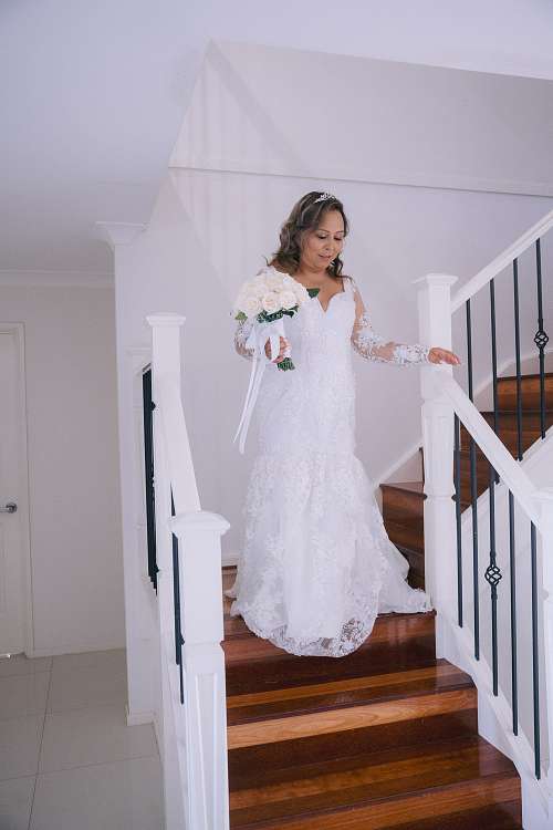 Bride Getting Ready
