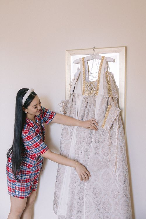 Bride Getting Ready