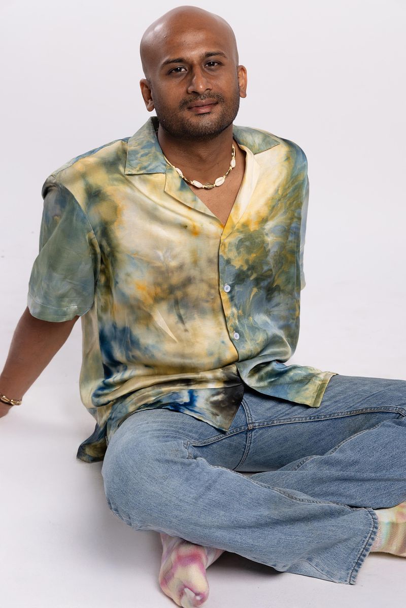 Cuban Collar Golden Hour (Blue Gold)