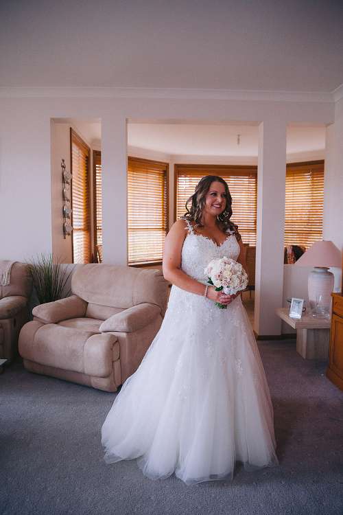 Bride Getting Ready