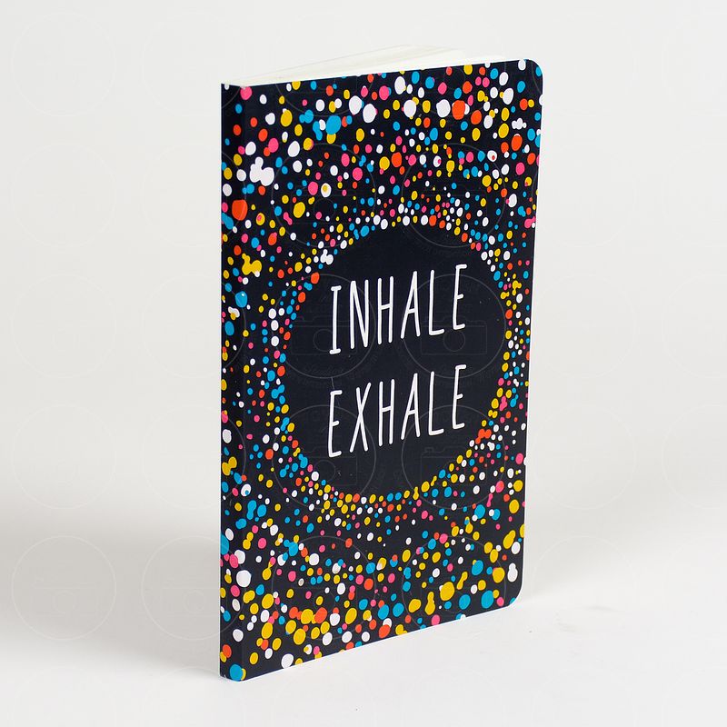 INHALE EXHALE VIVID NOTEBOOK