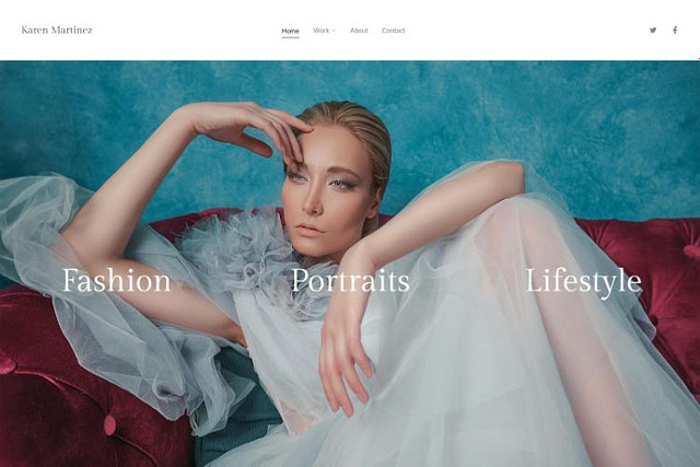 Firefly - Pixpa Wedding Portfolio Website Template