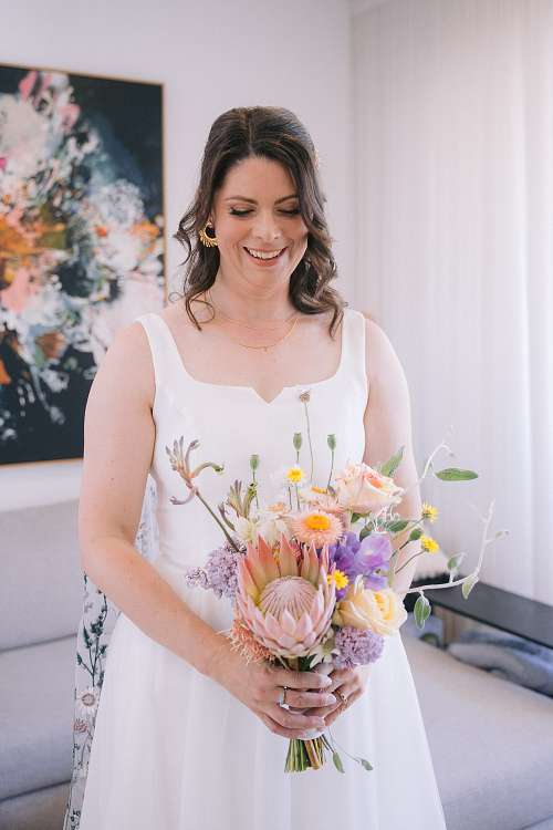 Bride Getting Ready