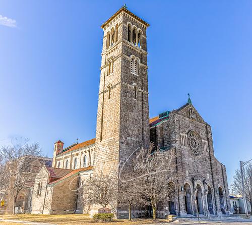 An image of Saint Martins de Porres Catholic church in Toledo, Ohio