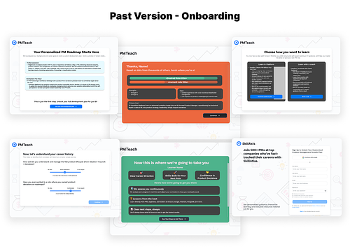 Before the Redesign