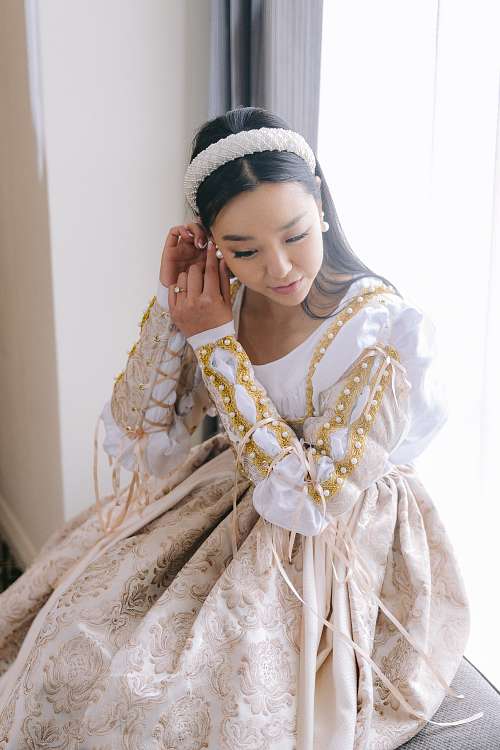 Bride Getting Ready