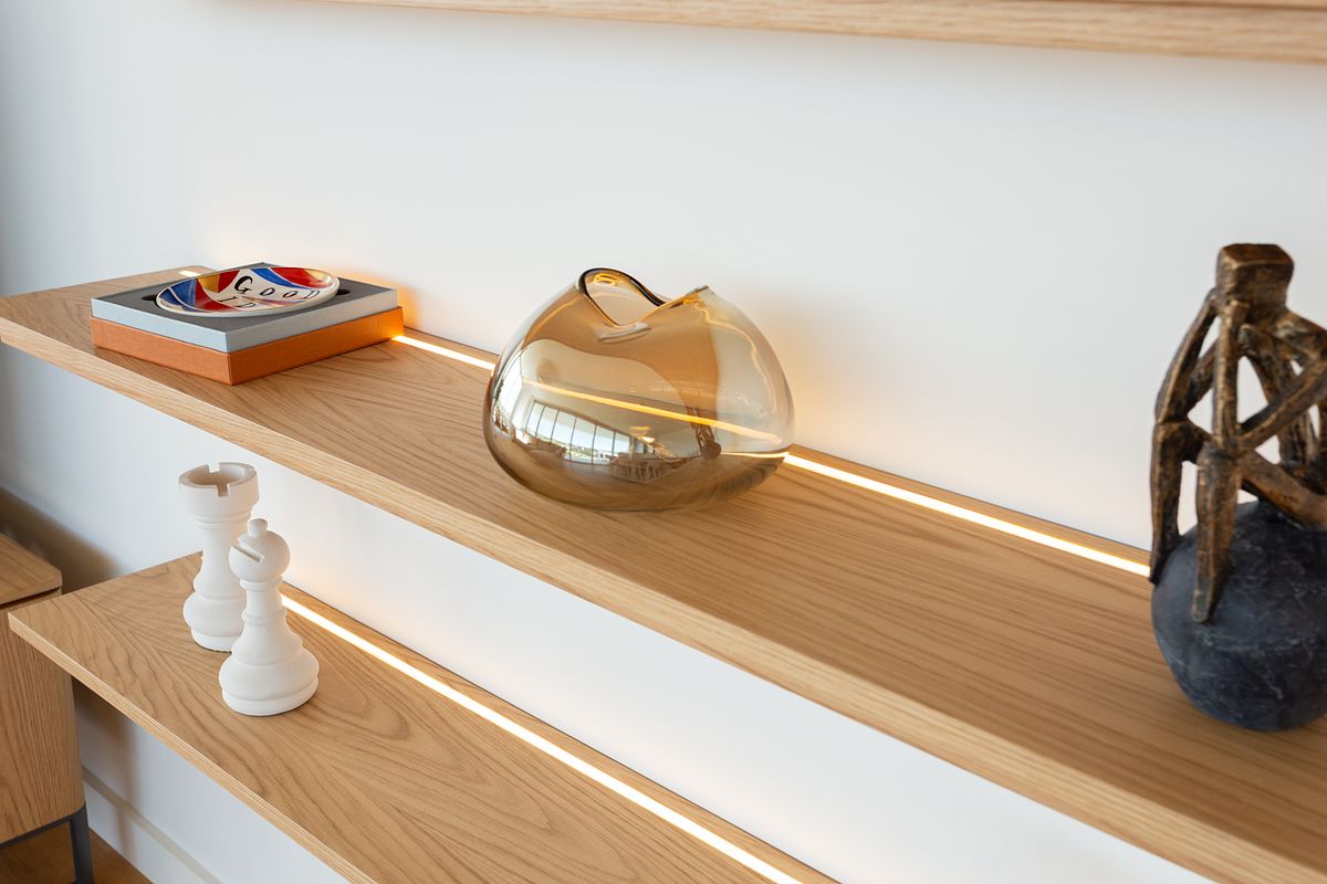 Fotografia do Apartamento de Luxo Infinity Tower, Lisboa, projeto Bevelli Home.