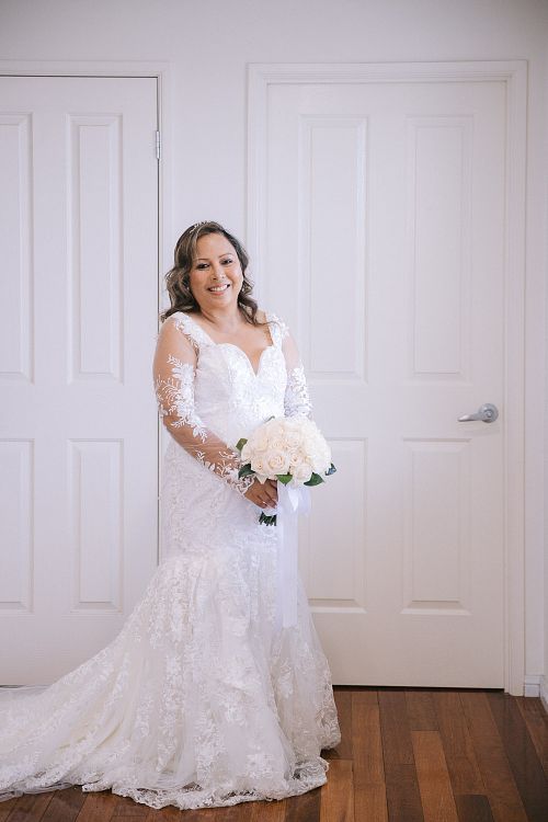 Bride Getting Ready