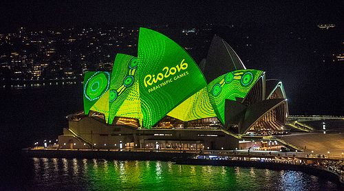 Sydney Opera House and Fireworks.