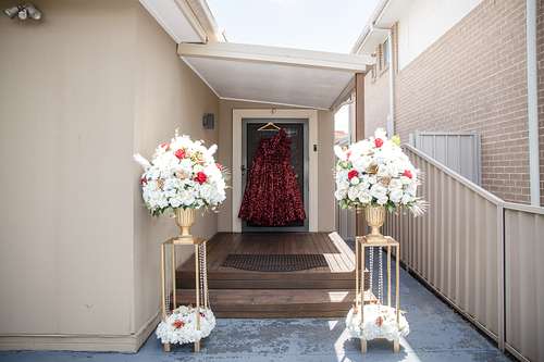 Bride Getting Ready