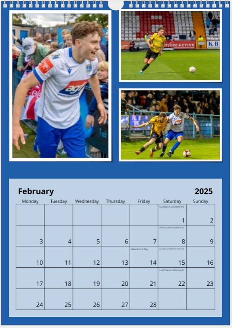 Guiseley 2025  Calendar