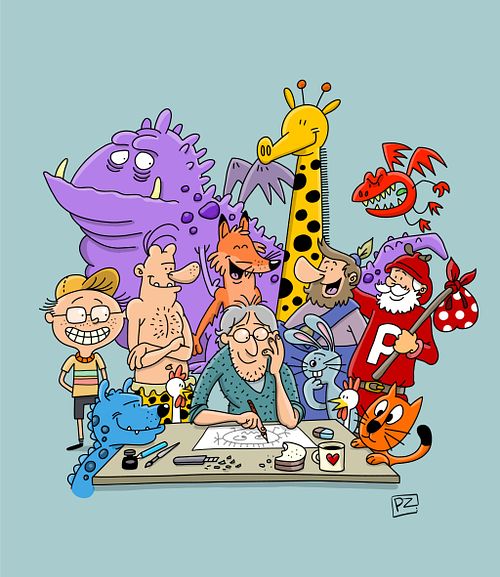 Poetzarelli – Illustrator voor kinderboeken vol creativiteit