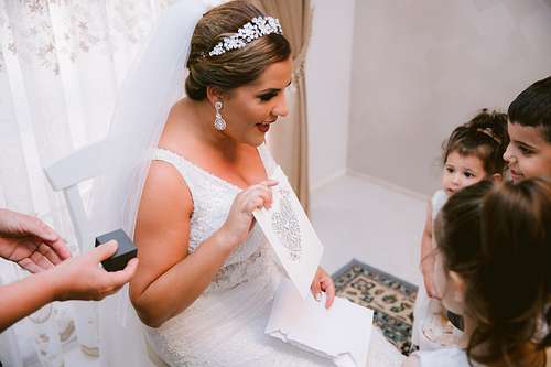 Bride Getting Ready
