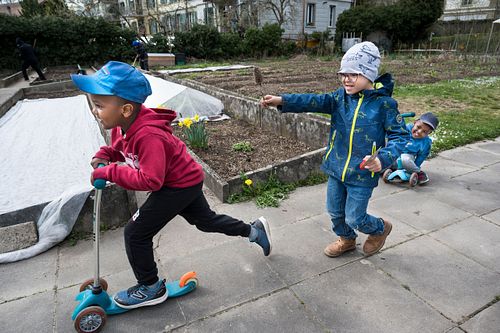 Im  HEKS-Garten Burgdorf