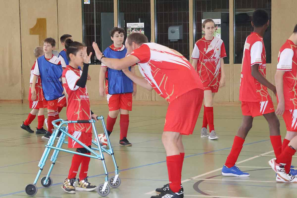 Spieler unterstützen sich auf Turnieren gegenseitig