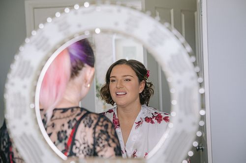 Same Sex Wedding - Brides Getting Ready