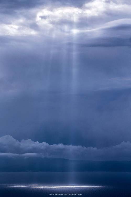 Dramatic sun bursts