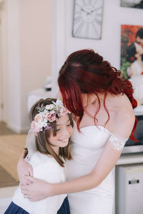 Bride Getting Ready