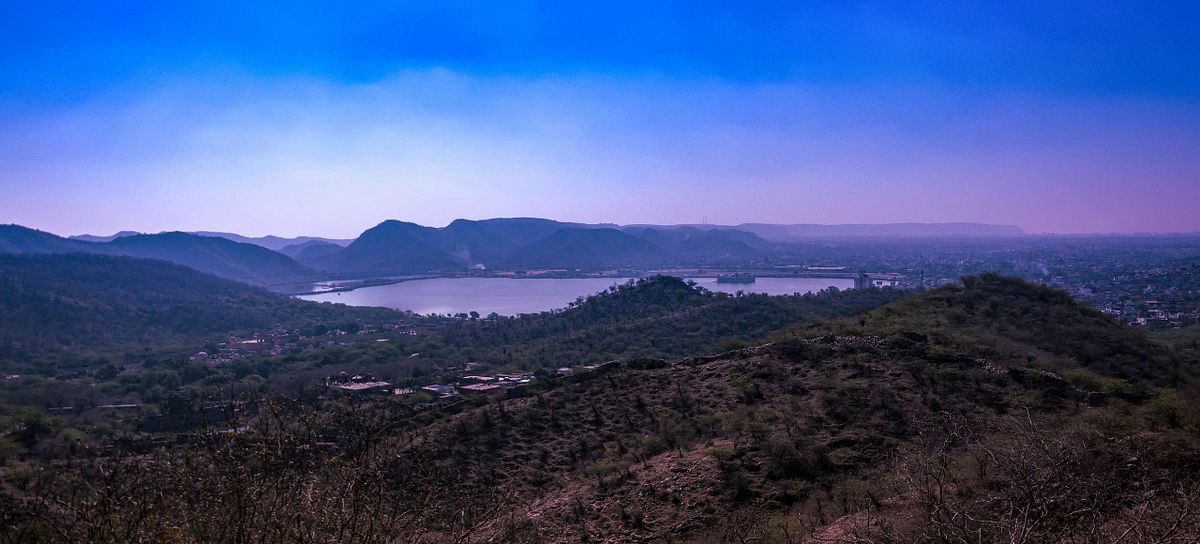 landscape, river, sky, mountain,