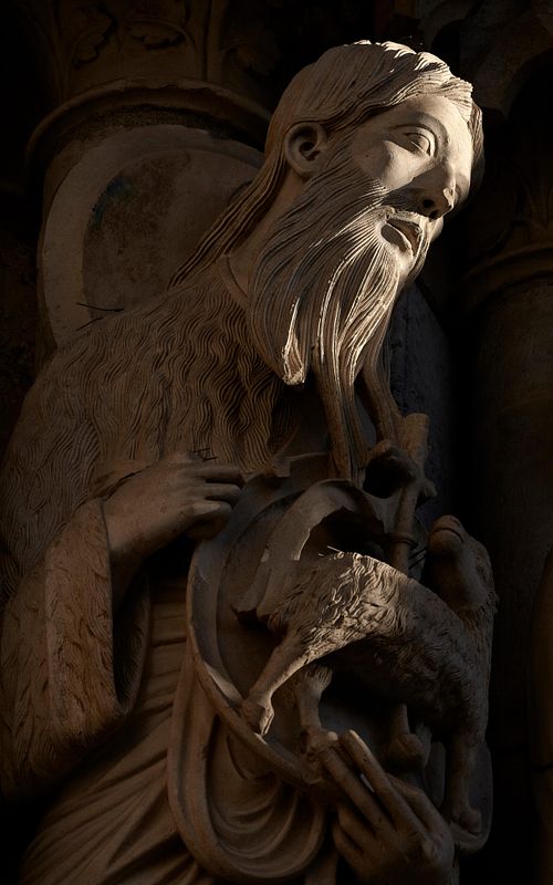 chartres, cathedrale,gothique, sculpture, portail nord