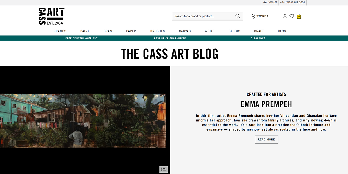 Cass Art - Blog d'art