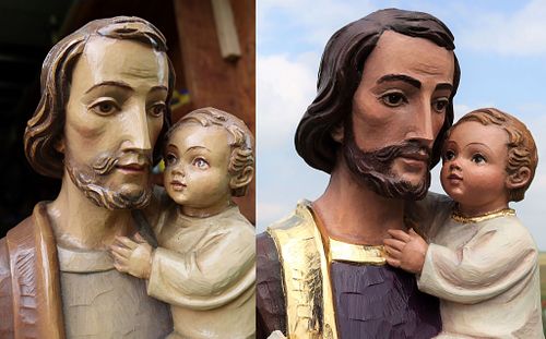 Saint Joseph and Child Jesus