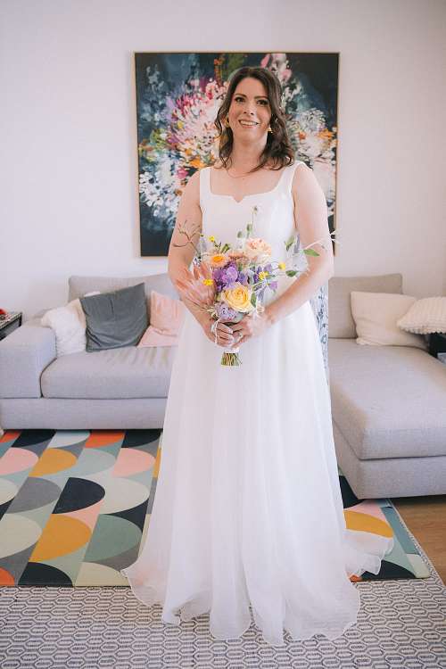Bride Getting Ready