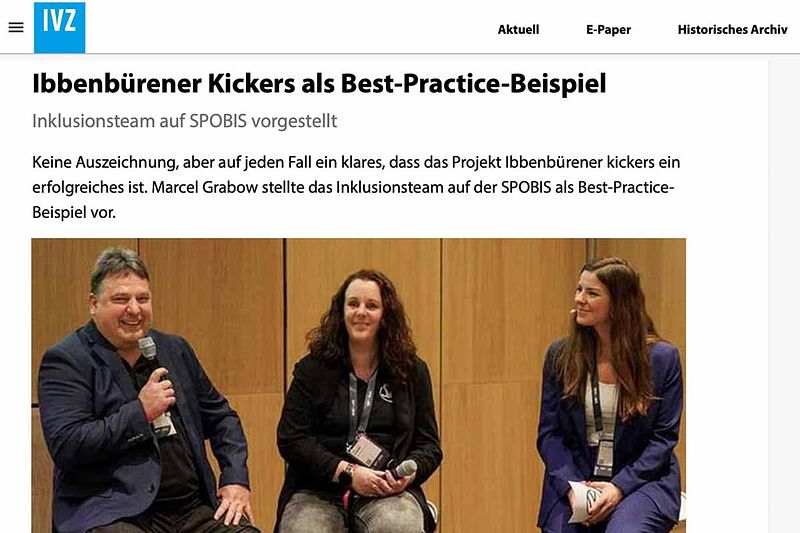 Ibbenbürener Kickers als Best-Practice-Beispiel
