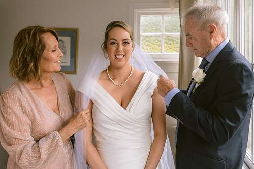 Bride Getting Ready