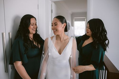 Bride Getting Ready