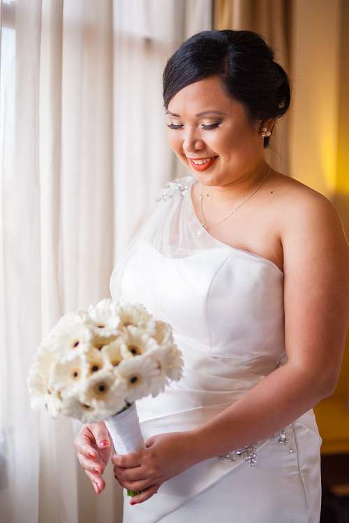 Bride Getting Ready
