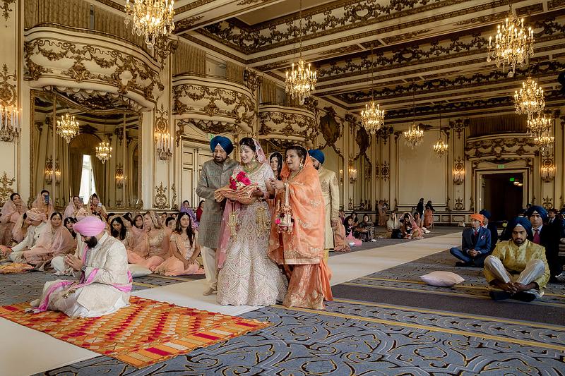 San Francisco Fusion Wedding Fairmont Hotel | Wedding Dharma Photography