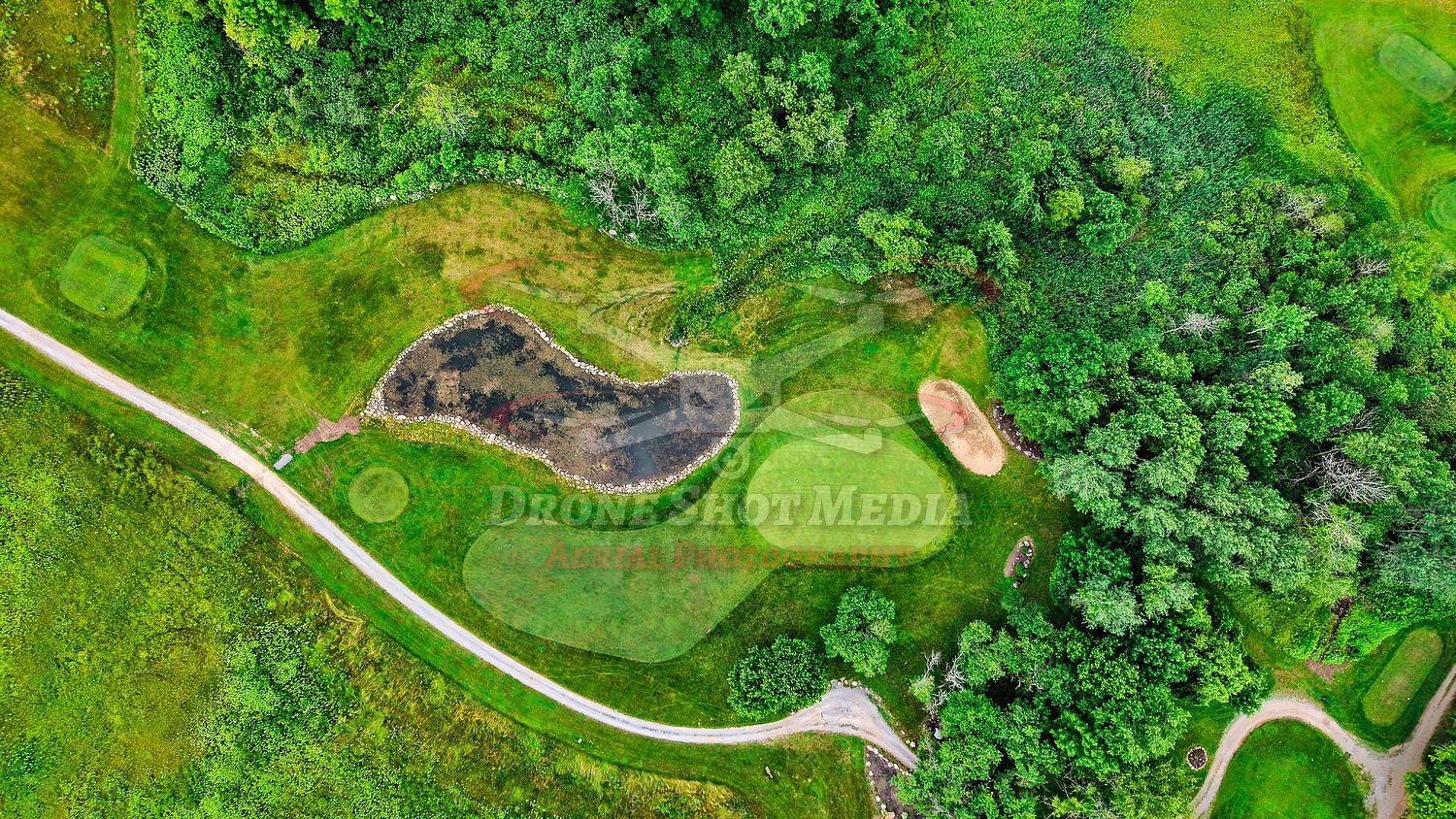 Western Turnpike Golf Course Aerial Photo