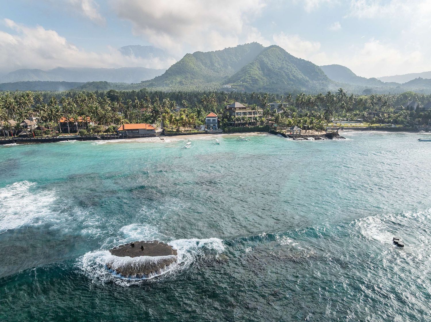 Küste Candi Dasas - Struktur und Hotels