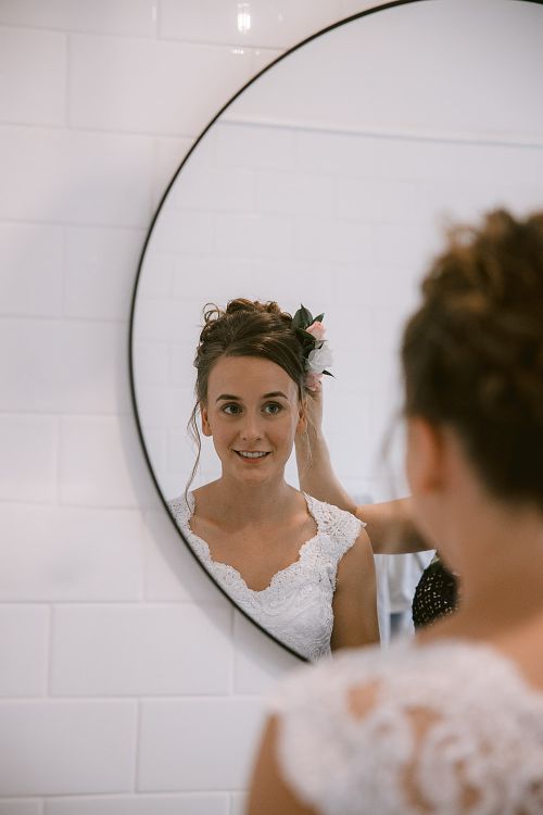 Bride Getting Ready