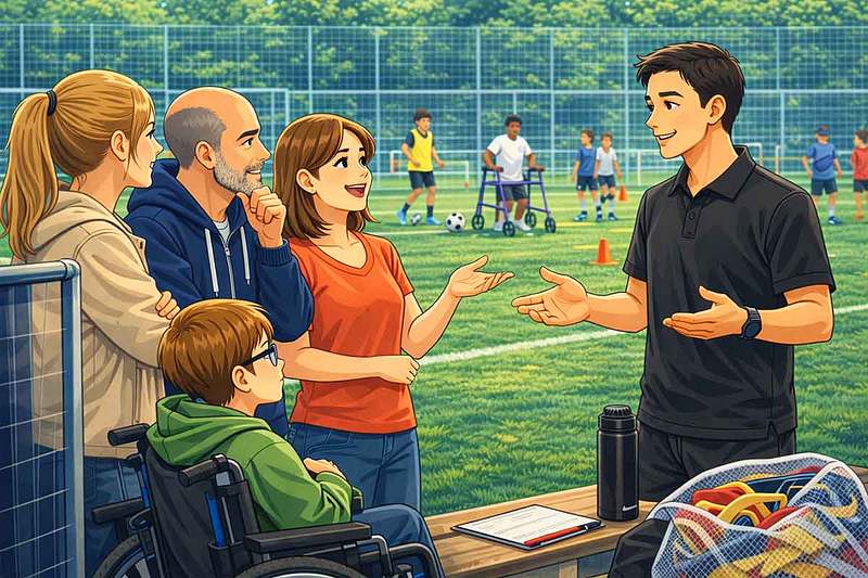 Eltern-FAQs im inklusiven Fußball