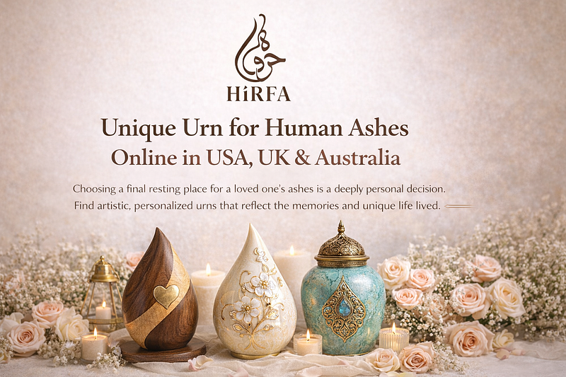 Unique Urn for Human Ashes Online in USA, UK & Australia