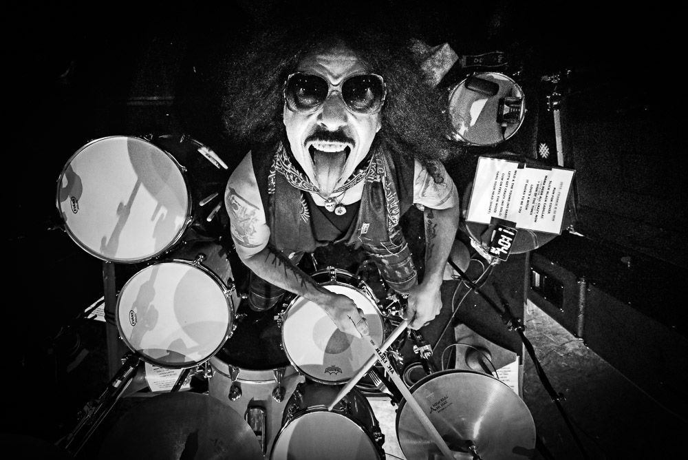 Frankie Banali  Drummer Aerial View - Photography by Igor RockXposure