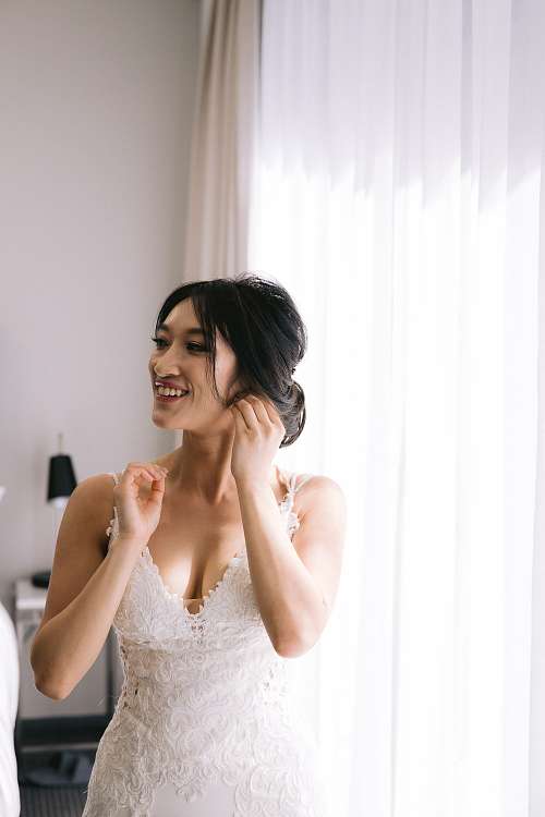 Groom Getting Ready