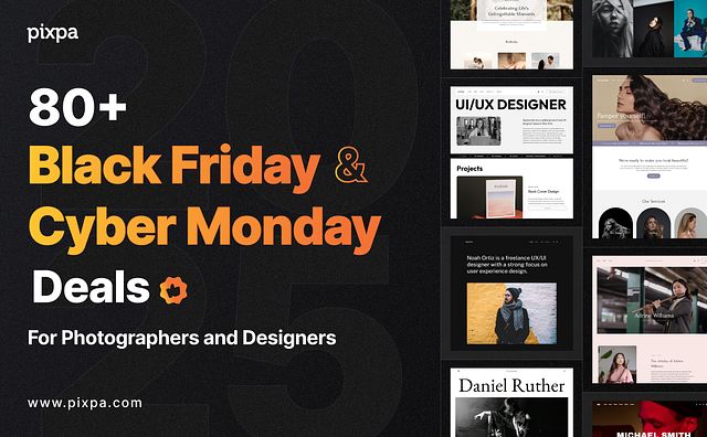100+ Black Friday and Cyber Monday  Deals for Photographers and Designers 2025