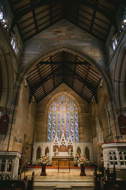 Church Wedding Ceremony at St Philip's Anglican Church