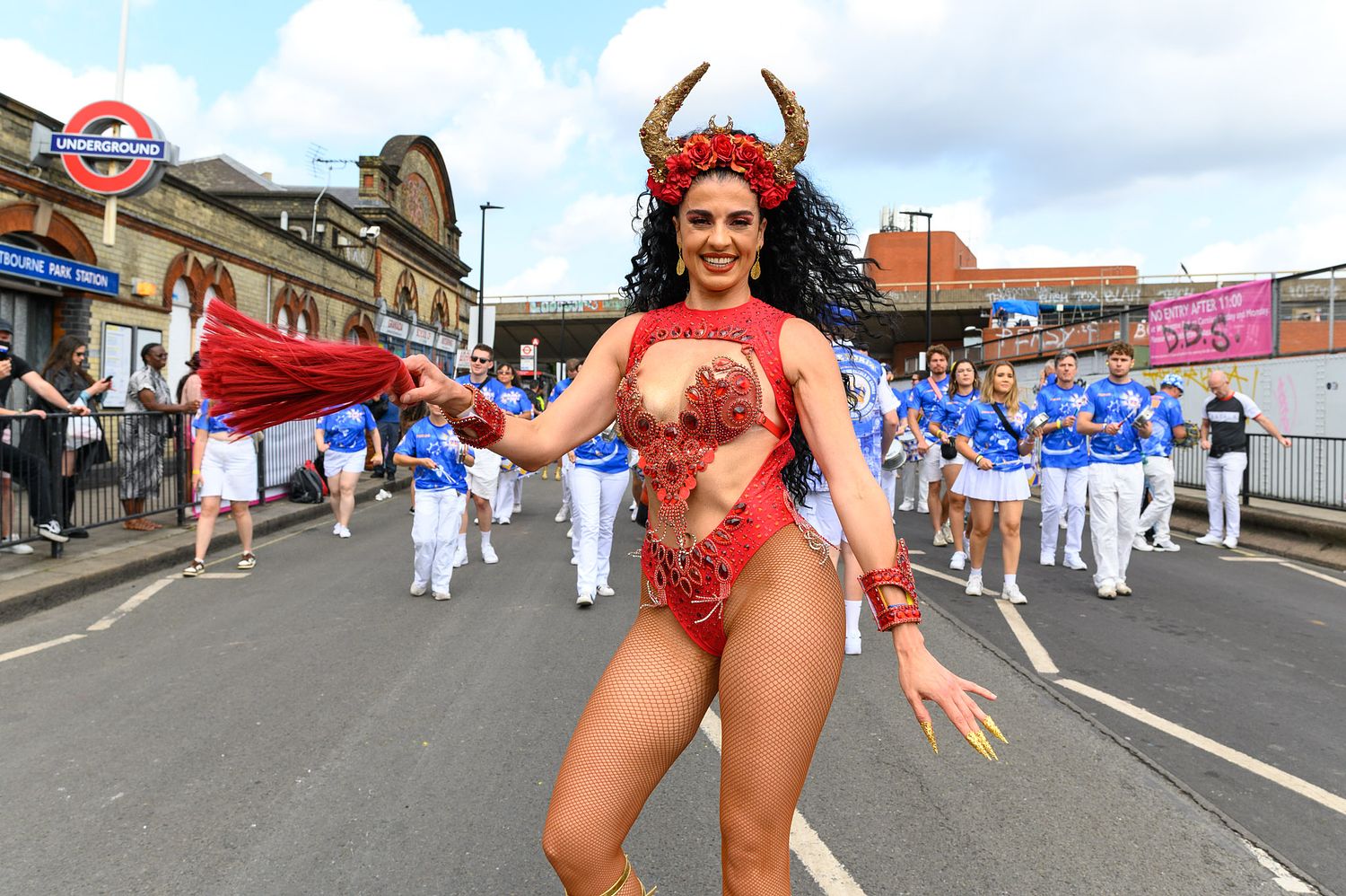 Notting Hill Carnival Parade and celebrations, London, UK