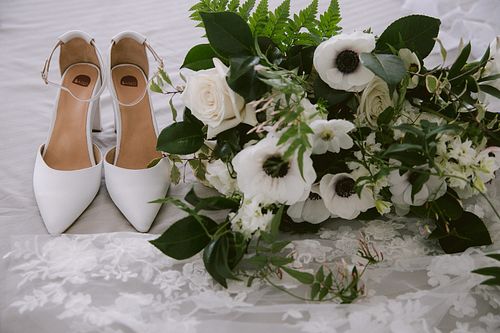 Bride Getting Ready