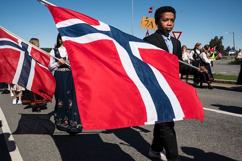 Nationalfeiertag in Hokksund