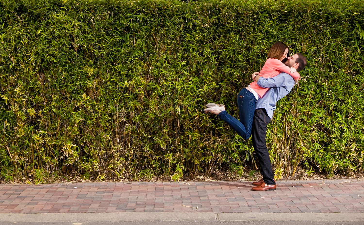 engagement couple portrait the pearl san antonio