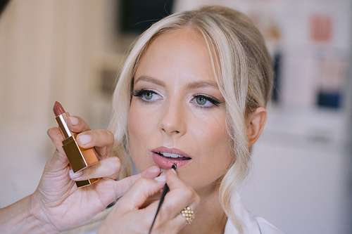 Bride Getting Ready