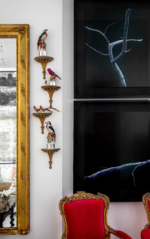 Fotografia de na Casa Andaluz, detalhe sala de estar, interiores de luxo concebidos por FEMMA Interior Design.